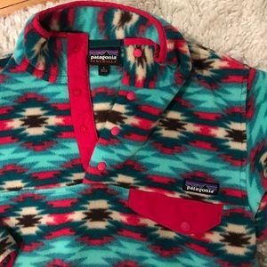 Patagonia synchilla fleece pullover